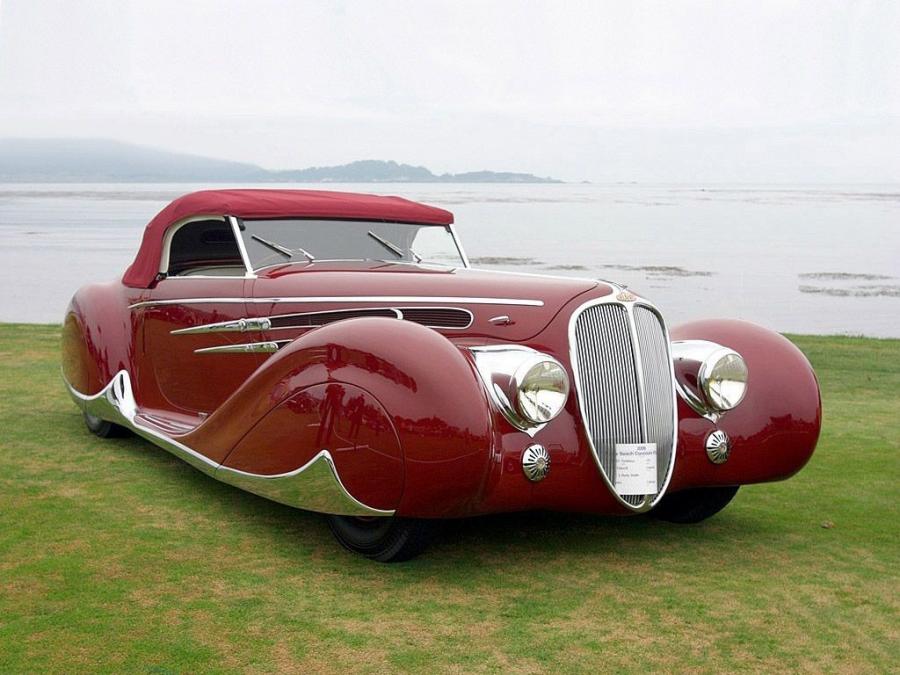  Delahaye 165 Cabriolet par Figoni & Falaschi 1938 года  (фото 2 из 8)